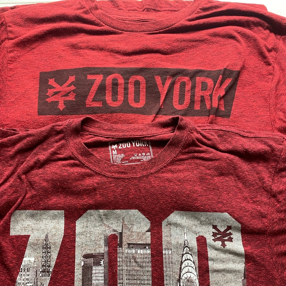 Zoo York T-Shirts Set of 2 Size M